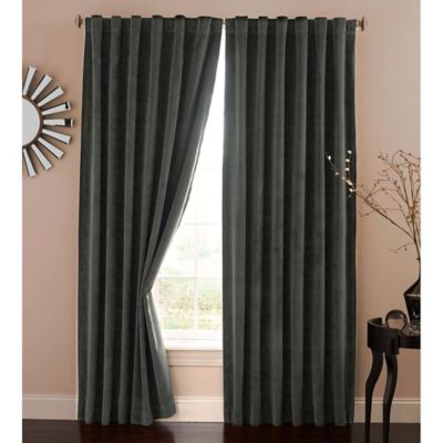Curtains Ideas black velour curtains : Buy Velvet Curtains from Bed Bath & Beyond