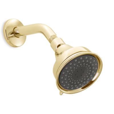 Delta Polished Brass 5-Spray Shower Head - Bed Bath & Beyond