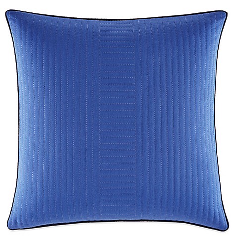 Nautica Eldridge Quilted Square Throw Pillow in Dark Blue - Bed Bath & Beyond