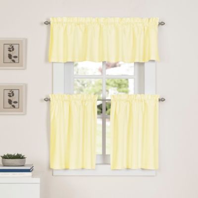 Buy Yellow Kitchen Curtains from Bed Bath & Beyond