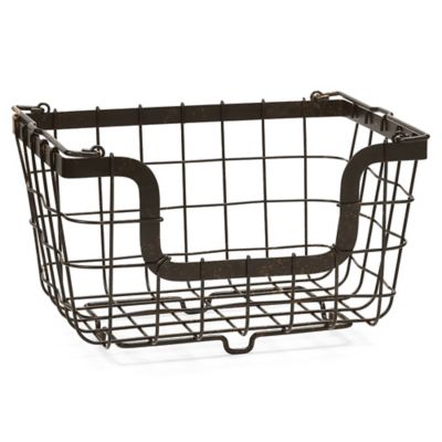 mikasa general store 2 stacking nesting baskets