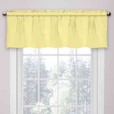Buy Yellow Valances for Windows from Bed Bath & Beyond