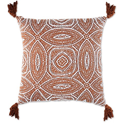 Austin Adobe Square Throw Pillow - Bed Bath & Beyond