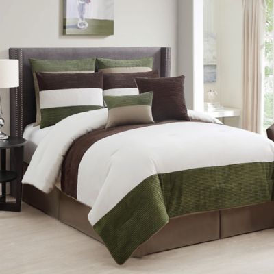 Dakota 8-Piece Comforter Set - Bed Bath & Beyond