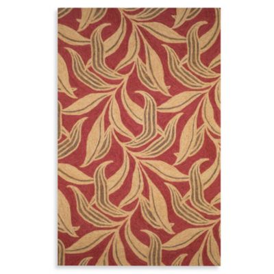 Leaf Pattern Rug - Bed Bath & Beyond