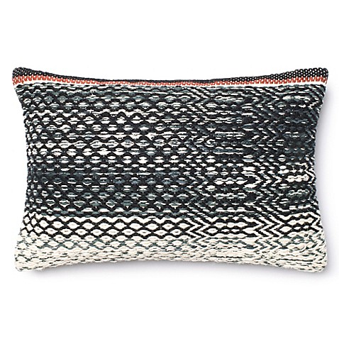 Geometric Wave Rectangle Down Throw Pillow - Bed Bath & Beyond
