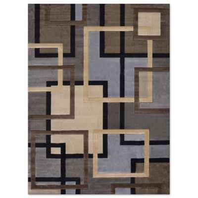 Home Dynamix Tribeca Links Area Rug in Multicolor - Bed ...