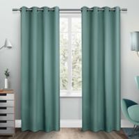 Buy 63 Room Darkening Teal Curtains Bed Bath And Beyond Canada