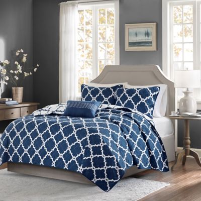 madison park essentials merritt reversible complete comforter set nav