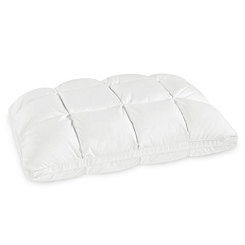 Therapedic Lux Hybrid Gel Memory Oversized Foam Pillow in White - Bed Bath & Beyond