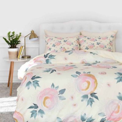 Buy Roses Queen Duvet Cover Bed Bath And Beyond Canada