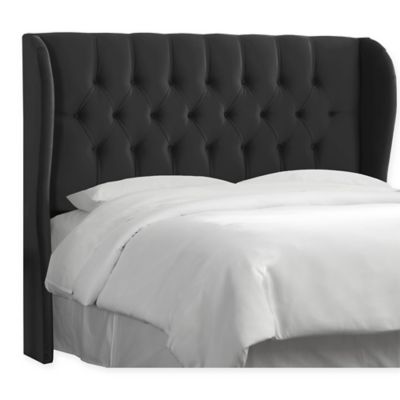 Buy Black Upholstered Headboard from Bed Bath &amp; Beyond