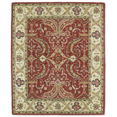 Buy Red Area Rugs from Bed Bath & Beyond - Kaleen Taj 5-Foot x 7-Foot 9-Inch Parsabad Area Rug in