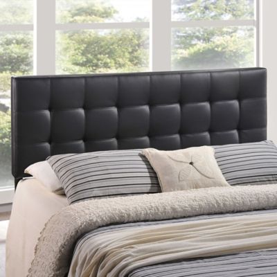 Buy Black Leather Headboard from Bed Bath & Beyond