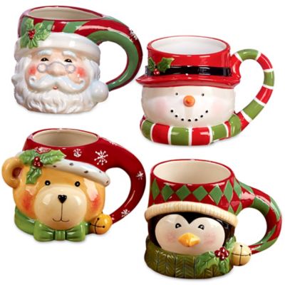 mini christmas mugs