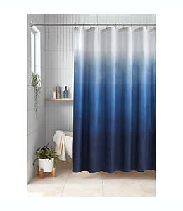 Cortina de baño de algodón Studio 3B™ Benji color azul marino