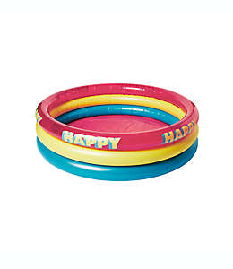 Alberca inflable H For Happy™ diseño con frase