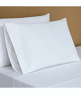 Fundas para almohada estándar de algodón Everhome™ PimaCott® color blanco, 2 piezas