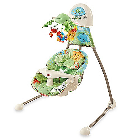baby swings and bouncers