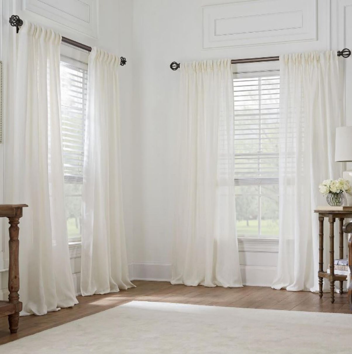bath and beyond curtain rods