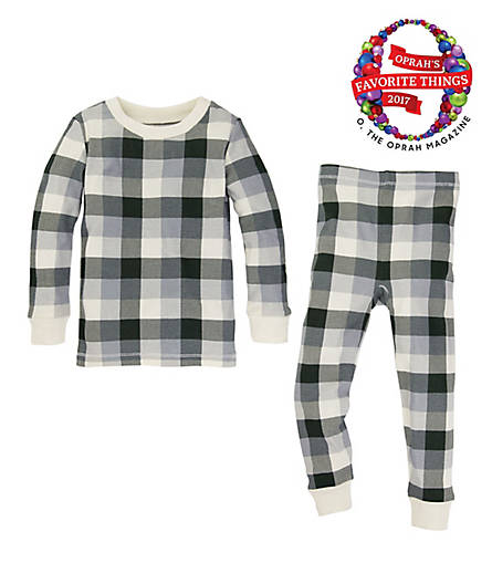 Baby Buffalo Plaid Organic Cotton Pajamas