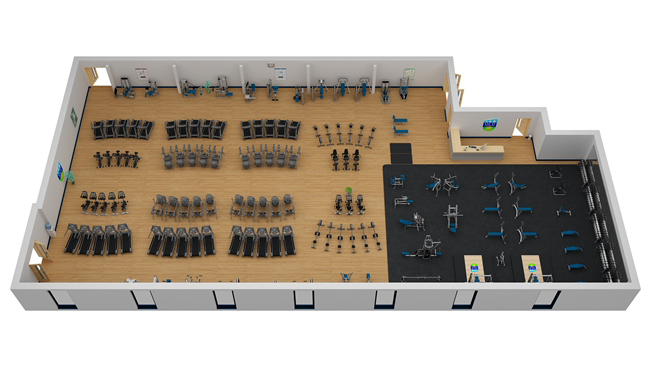 Commercial Fitness Facility Design | Installation Showcase ...