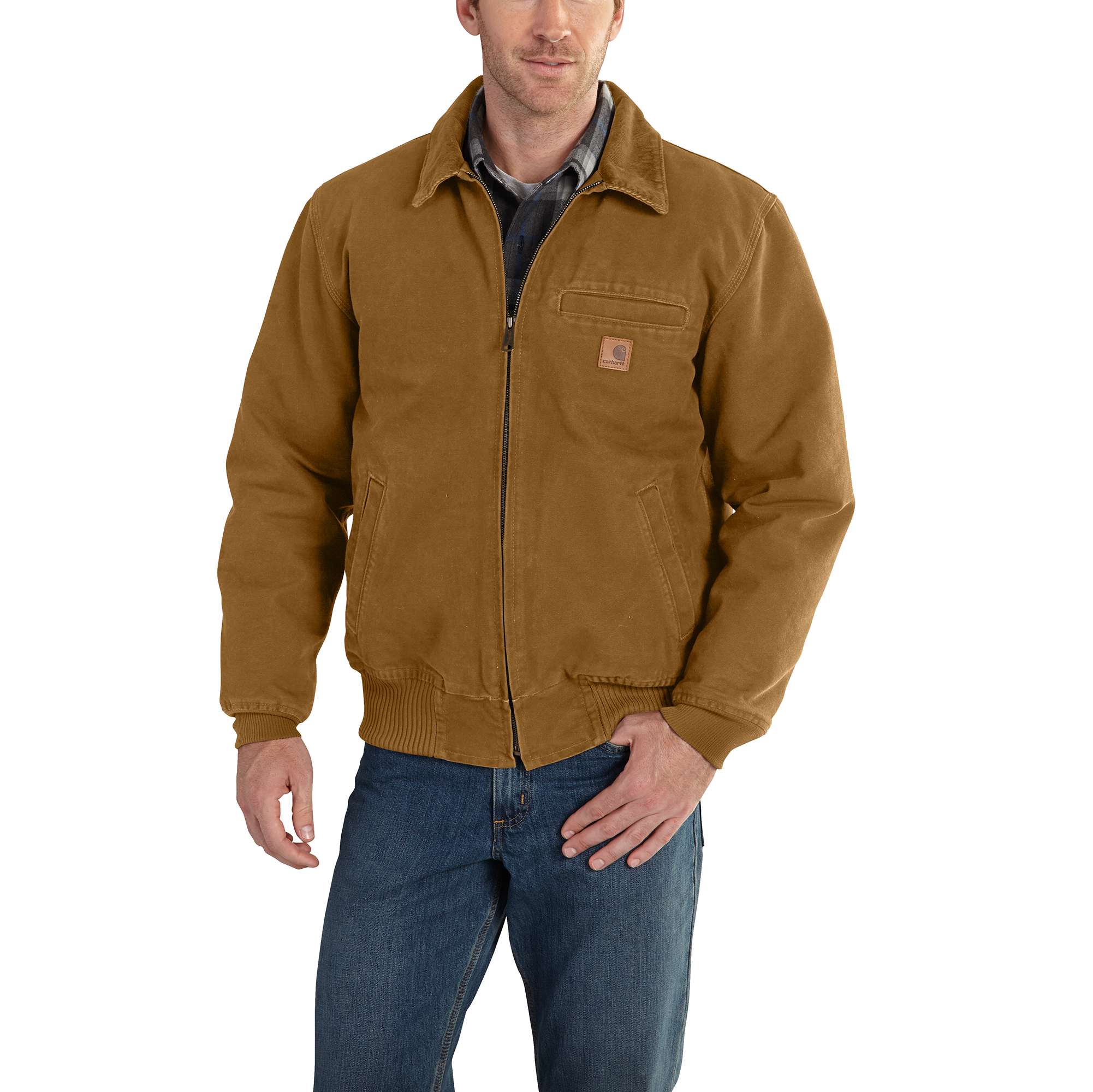 Men's Bankston Jacket / Quilted Flannel Lined 101228 | Carhartt