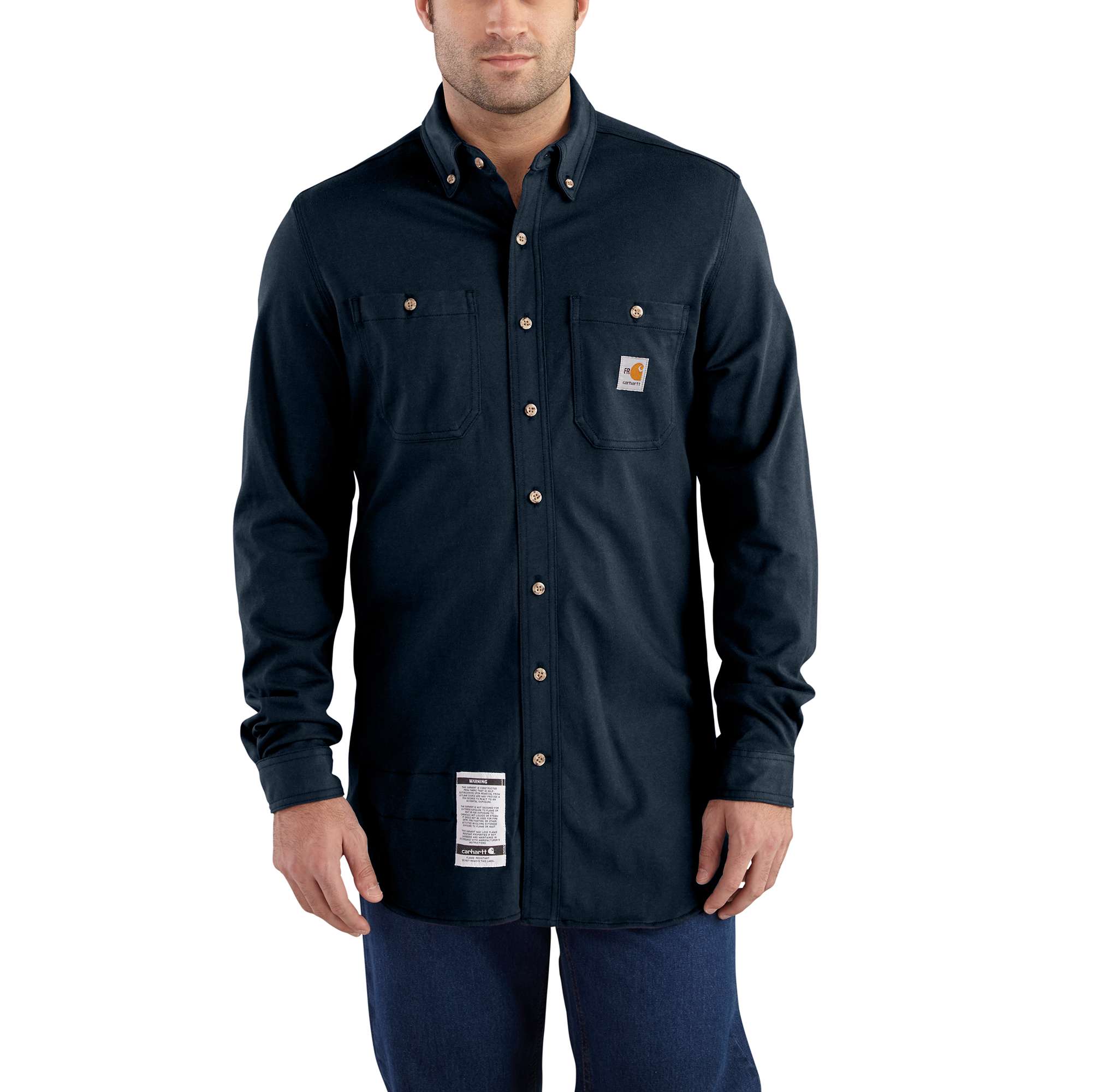 Men's Flame-Resistant Carhartt Force® Cotton Hybrid Shirt | Carhartt