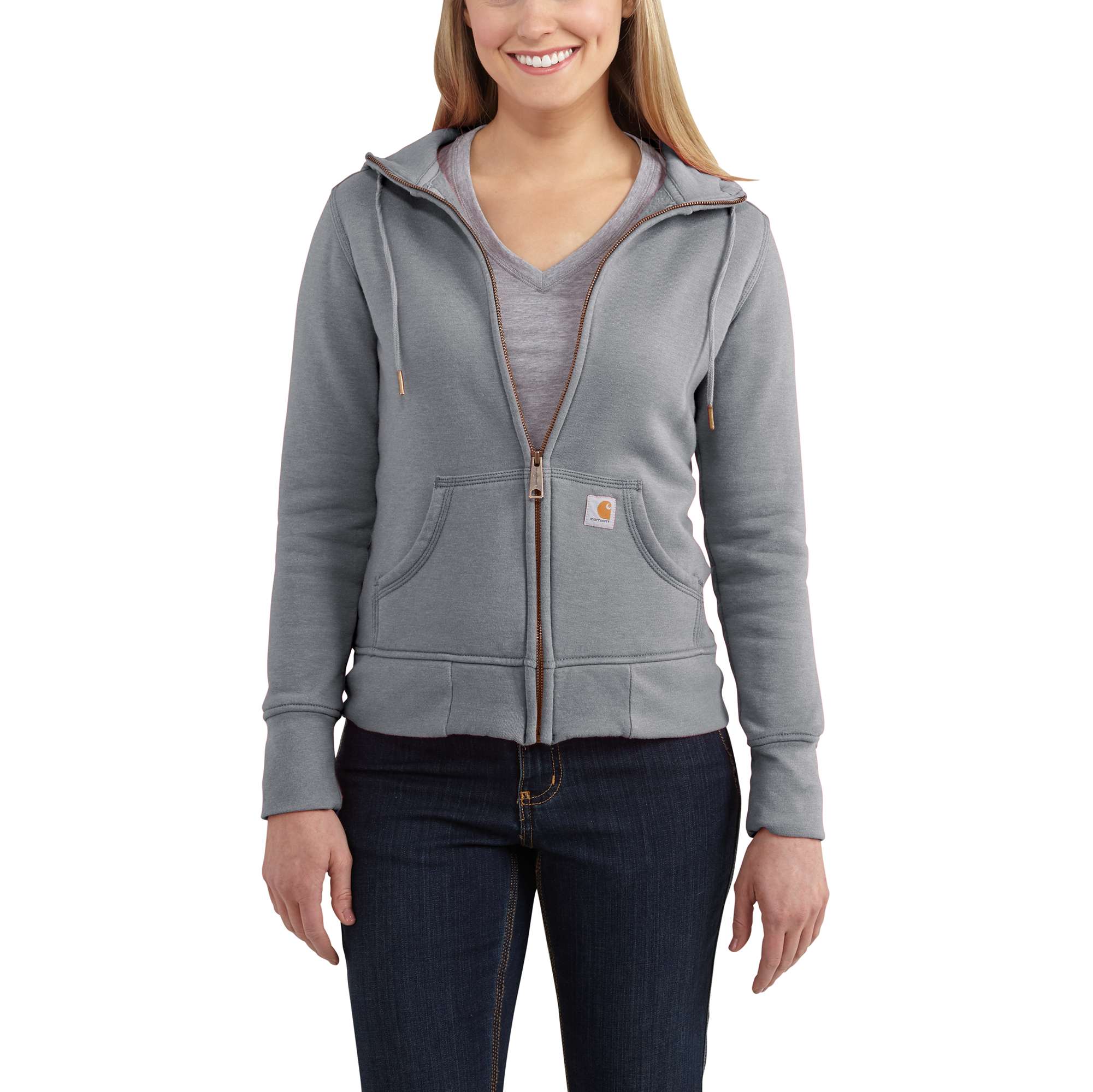 Download Women's Sandpoint Zip Front Hoodie 102189 | Carhartt