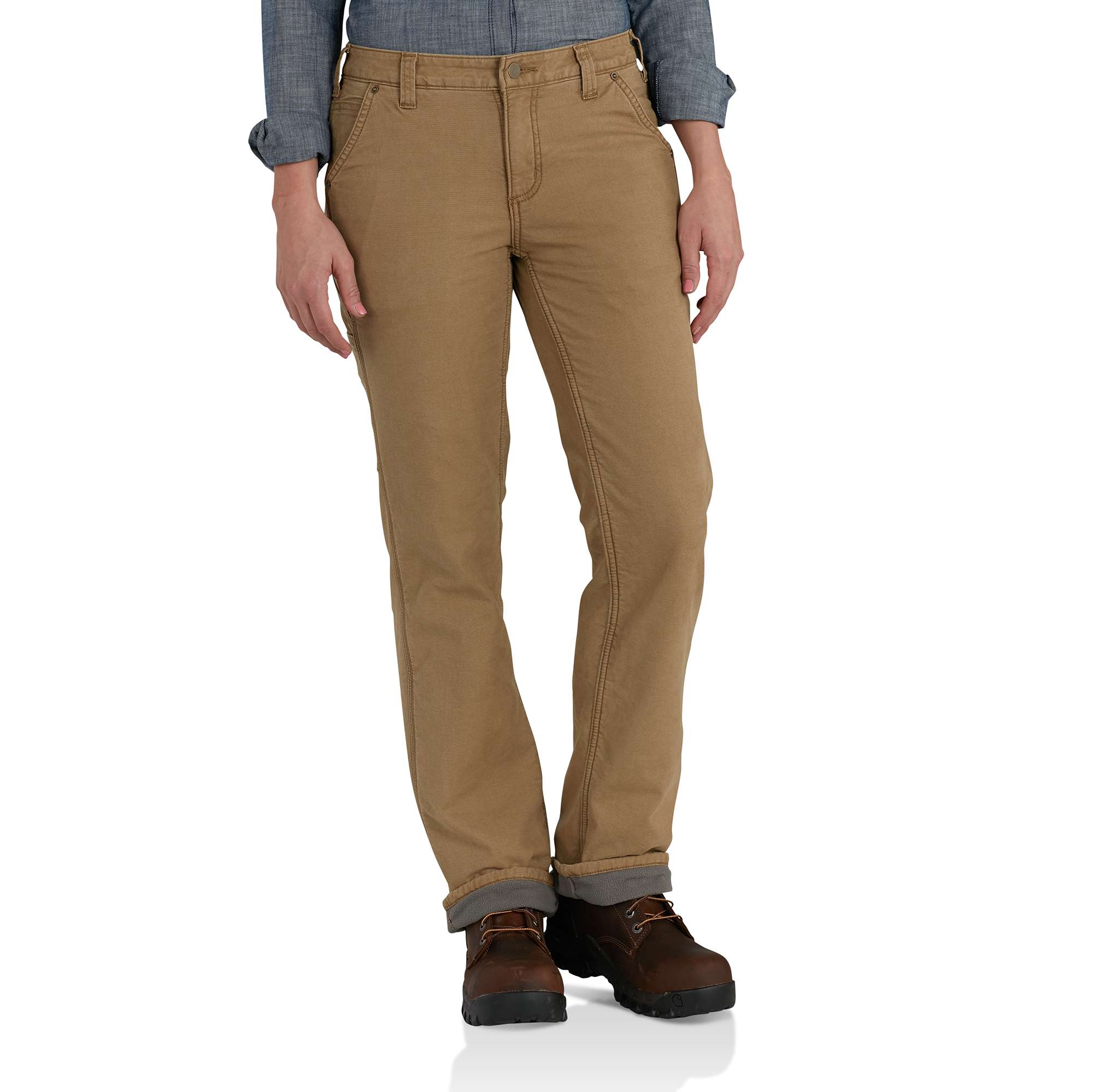 carhartt fleece lined crawford pants