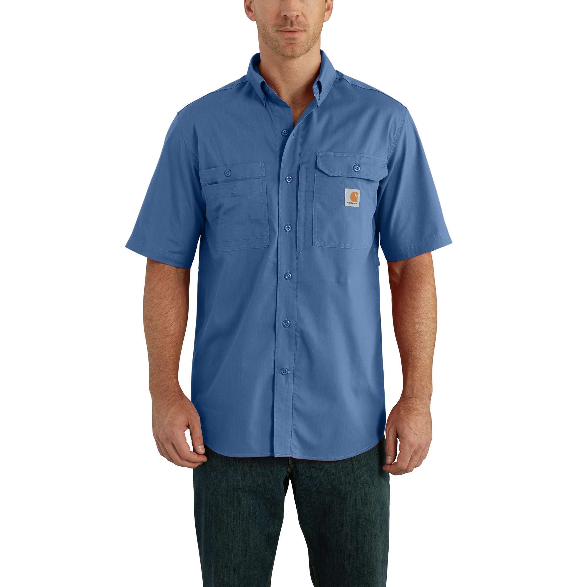 Men's Carhartt Force® Ridgefield Solid Short Sleeve Shirt | Carhartt