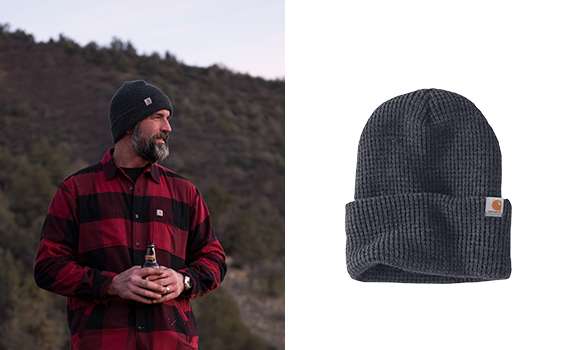 carhartt woodside waffle hat