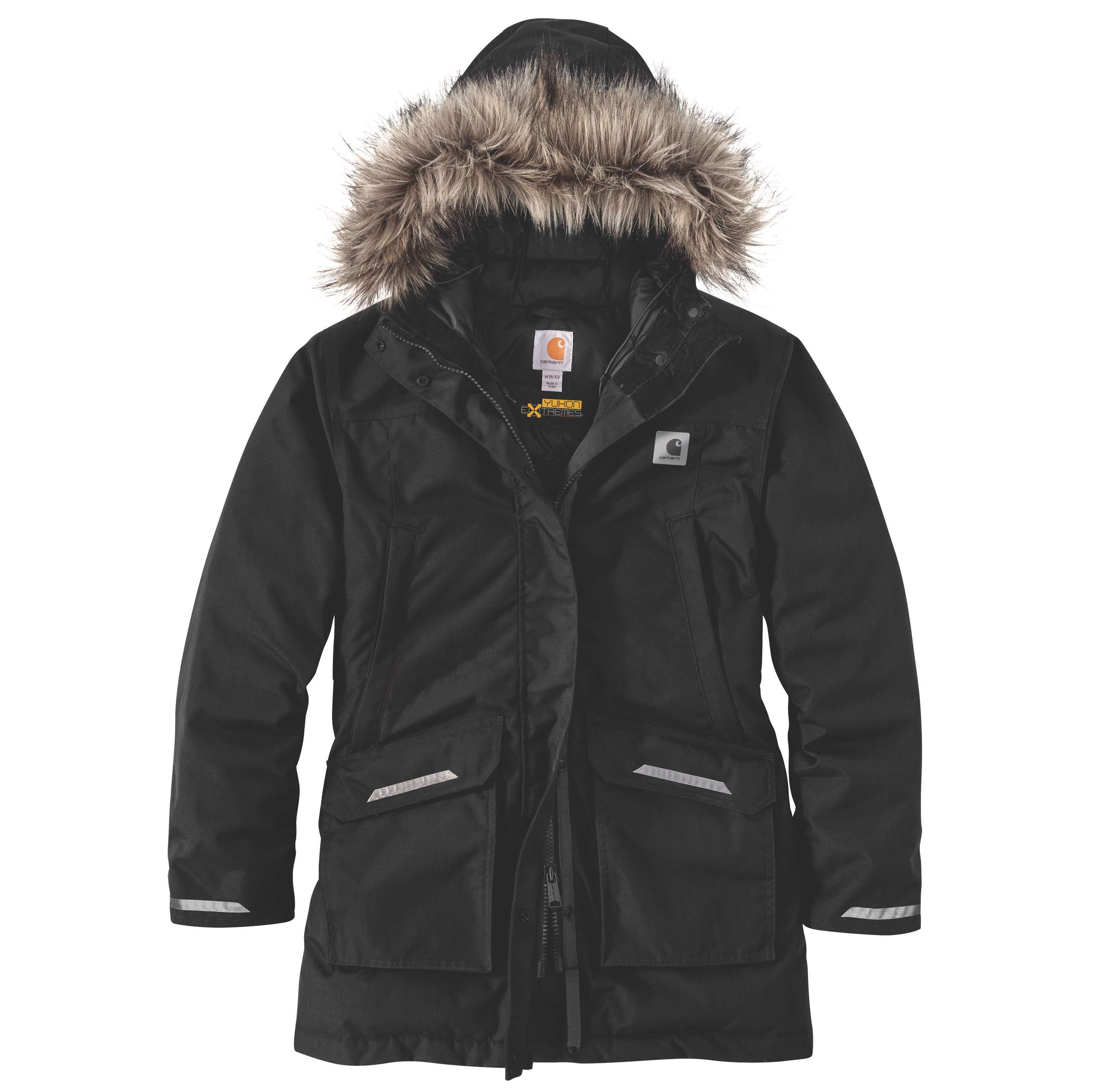 Carhartt Men's Yukon Extremes Loose Fit Insulated Active Jacket, Black,  Small : : Clothing, Shoes & Accessories