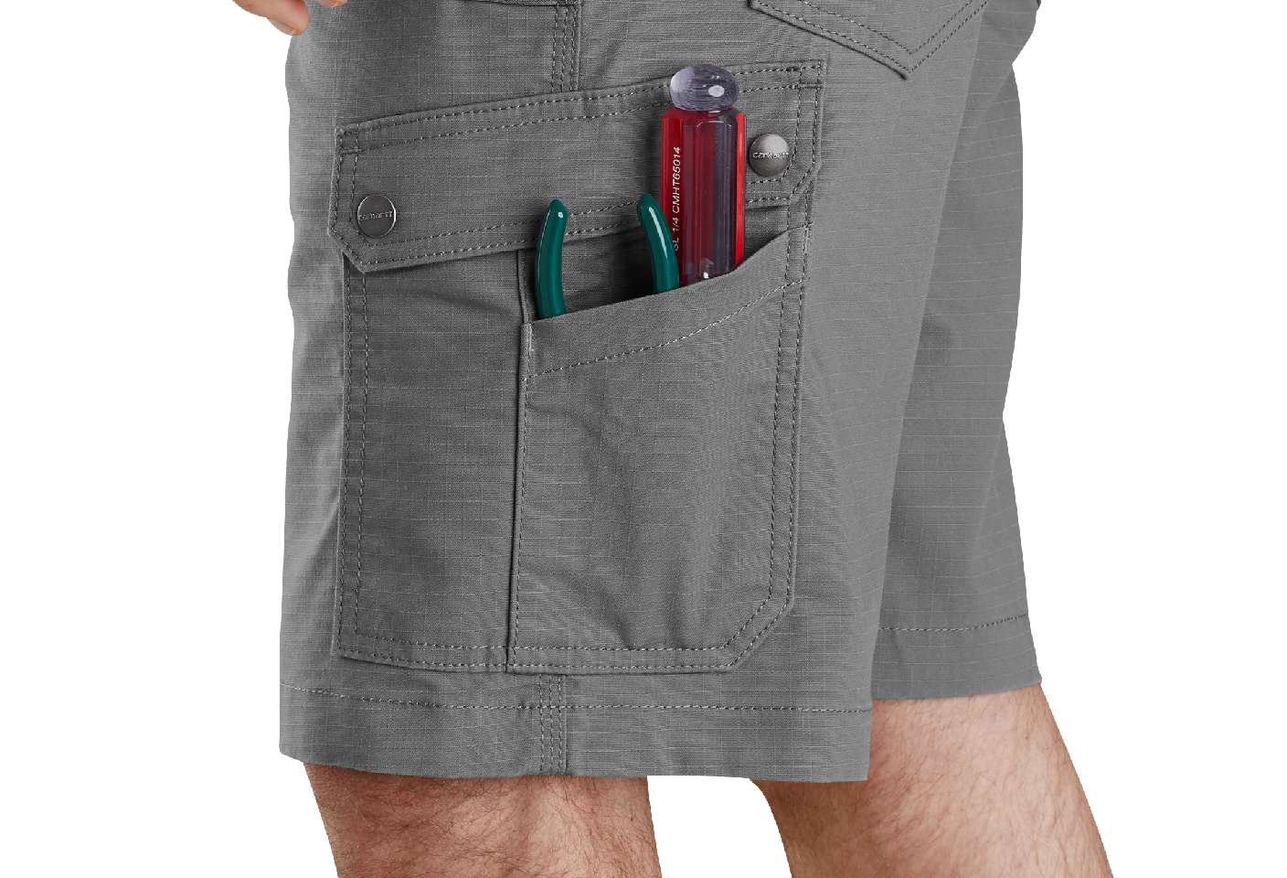 Bomgaars : Carhartt RUGGED FLEX® Relaxed Fit Canvas Work Short : Shorts