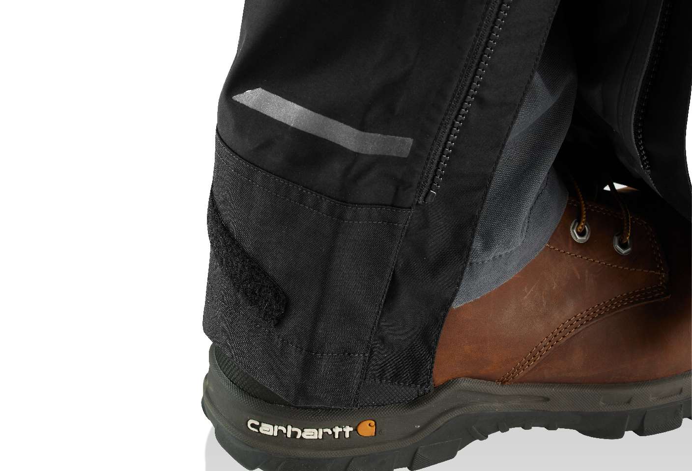 Cordura® reinforced kick panels for maximum wear and tear