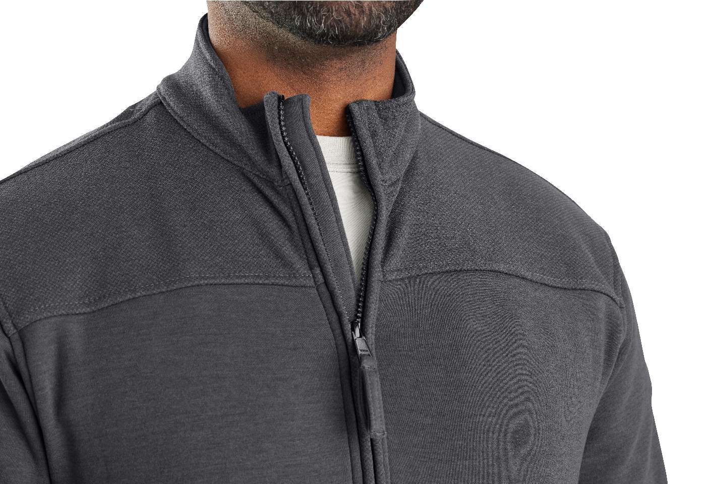 Flame-Resistant Rain Defender® Relaxed Fit Mock-Neck Fleece