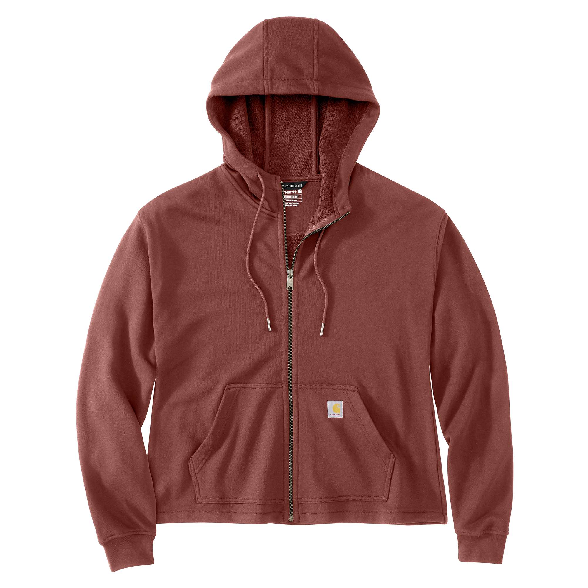 Loose Fit Full-Zip Sweatshirt