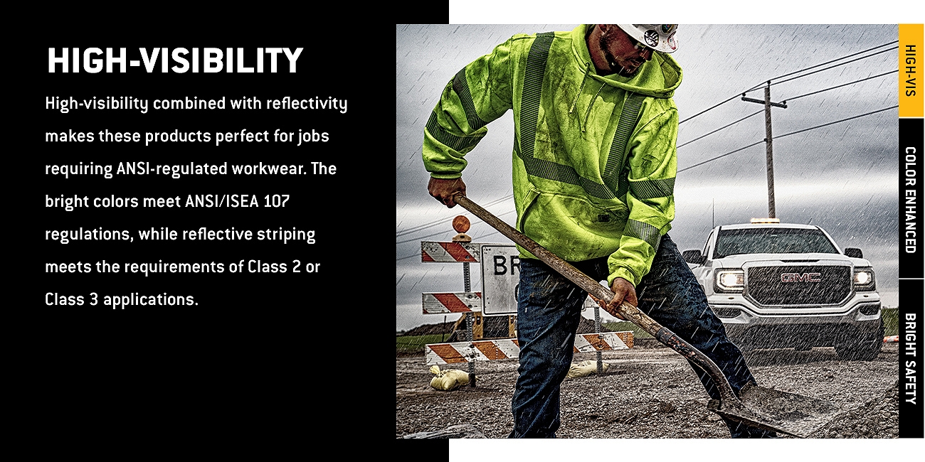 Carhartt high clearance visibility