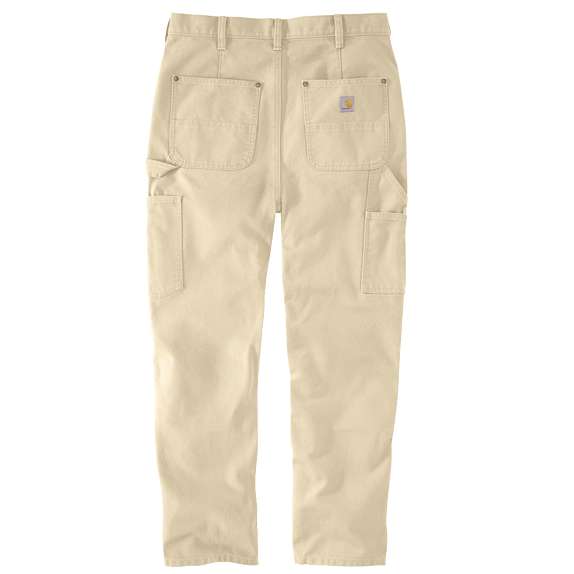 The Vintage Fit Double Front Canvas Trousers