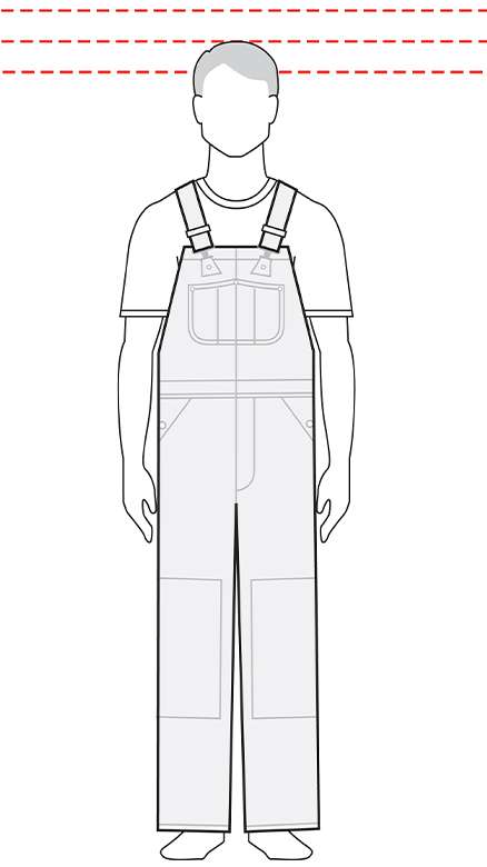 Rugged Flex® Relaxed Fit Canvas Bib Overall, Washed Duck Gear