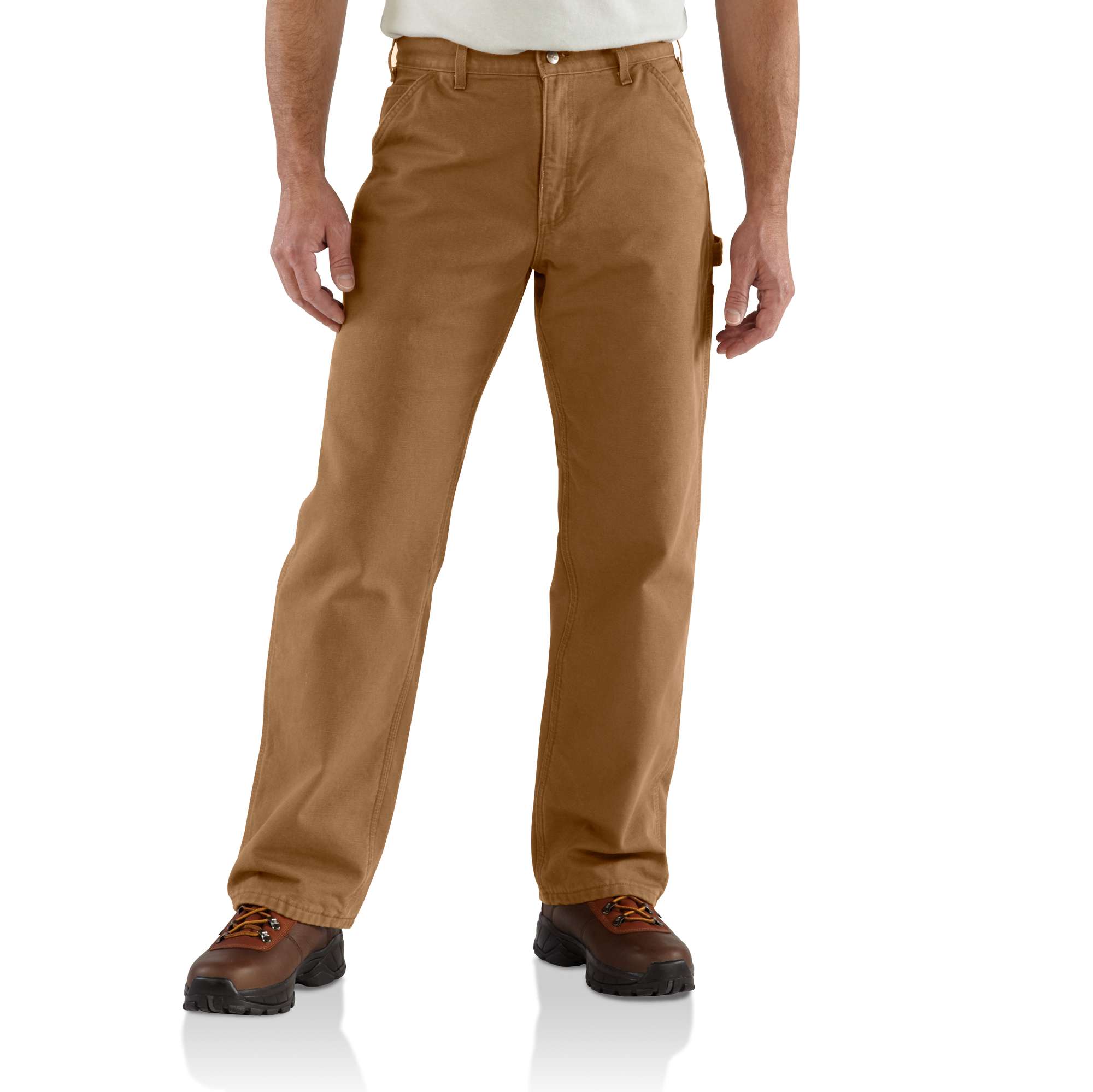 carhartt flannel lined pants mens