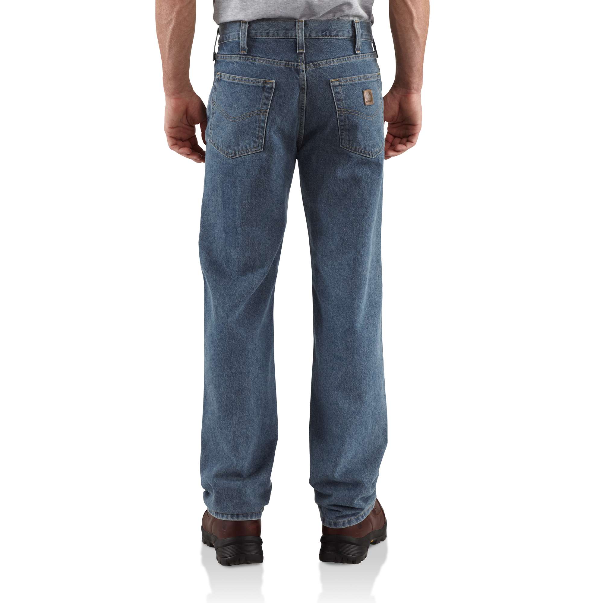 RELAXED-FIT STRAIGHT-LEG JEAN - 38 inch tall inseam