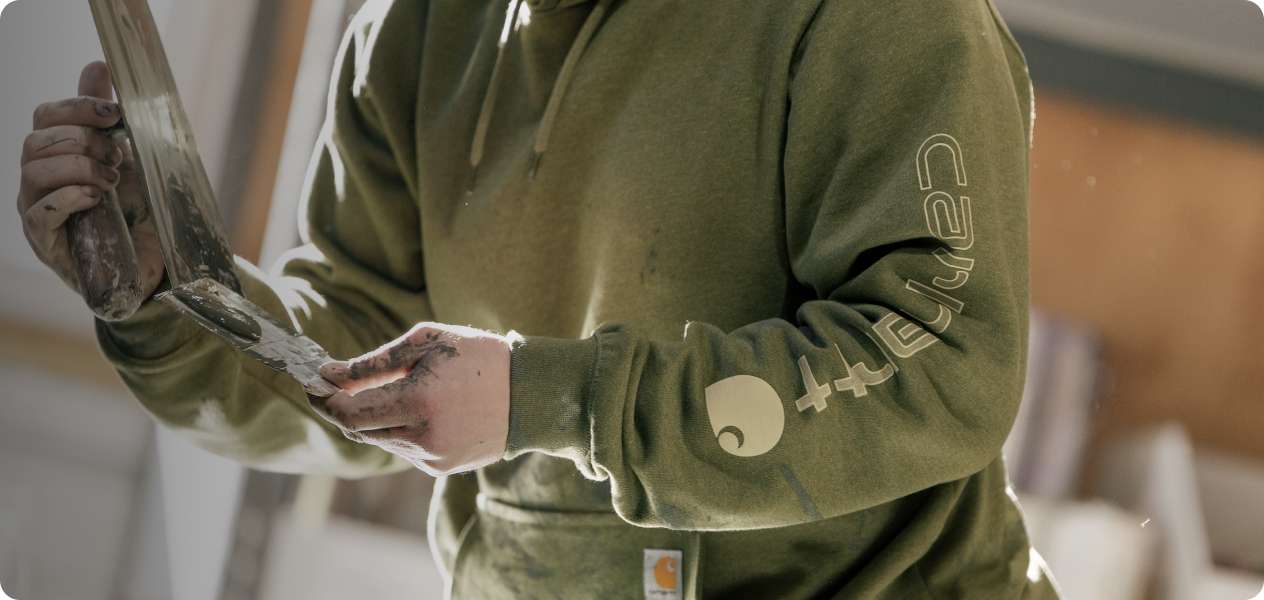 Men green sweatshirt