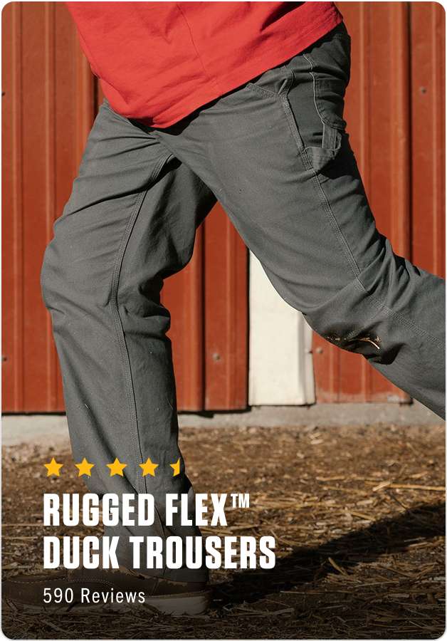 Rugged Flex Duck Trousers