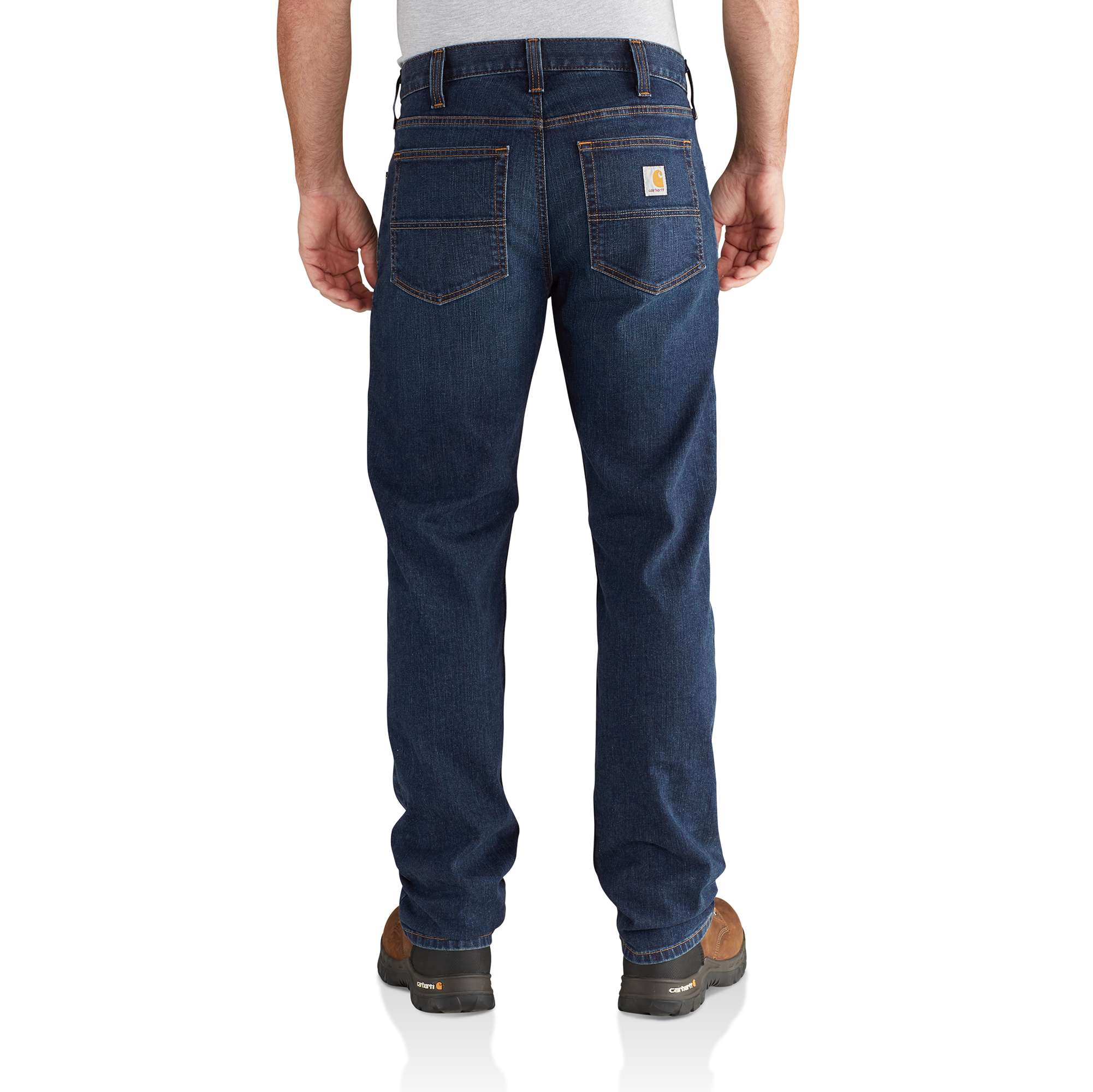 Carhartt Men's Relaxed Fit Natural-Rise Flannel-Lined 5-Pocket Jeans at  Tractor Supply Co.