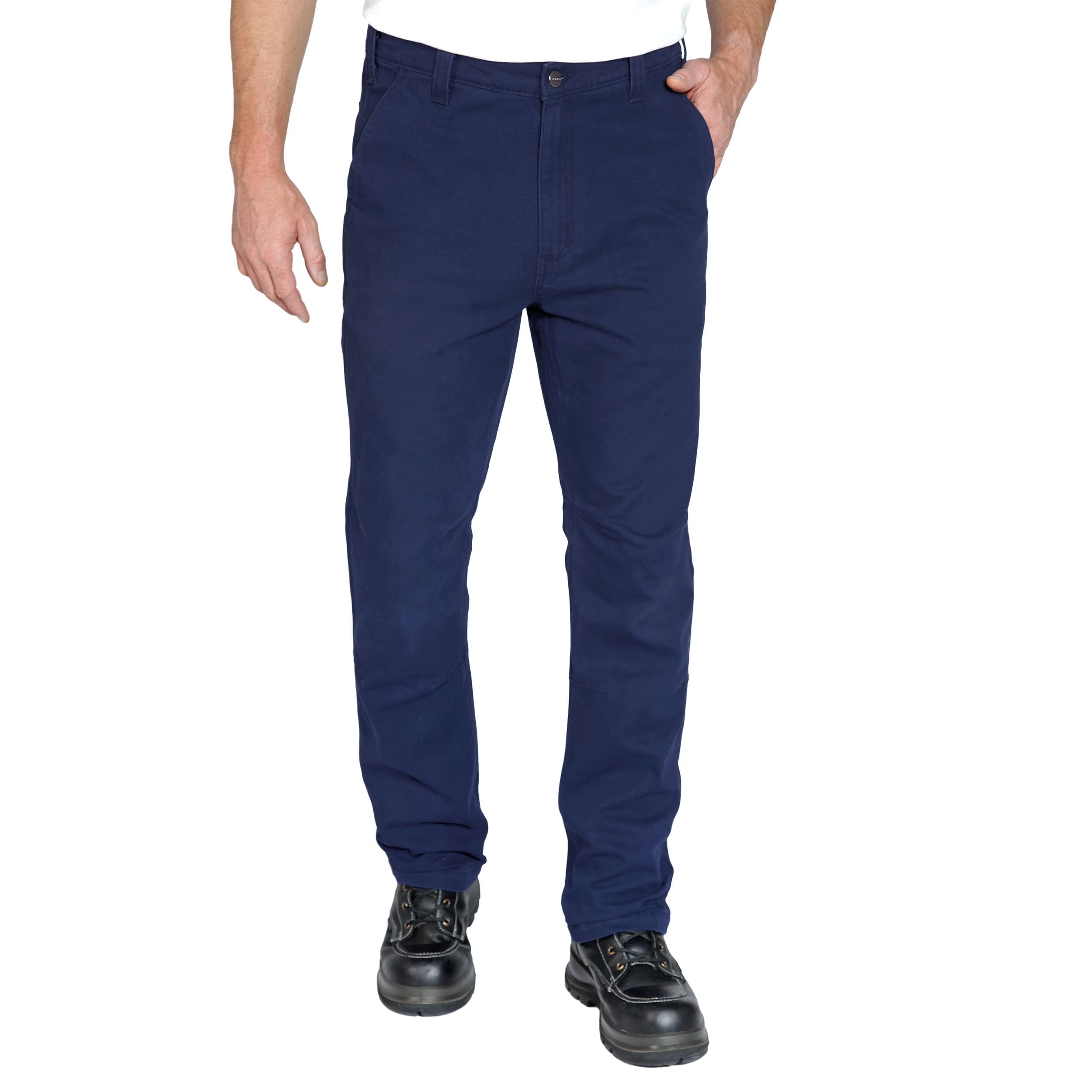 RUGGED FLEX™ STRAIGHT FIT DUCK DOUBLE-FRONT UTILITY WORK PANT