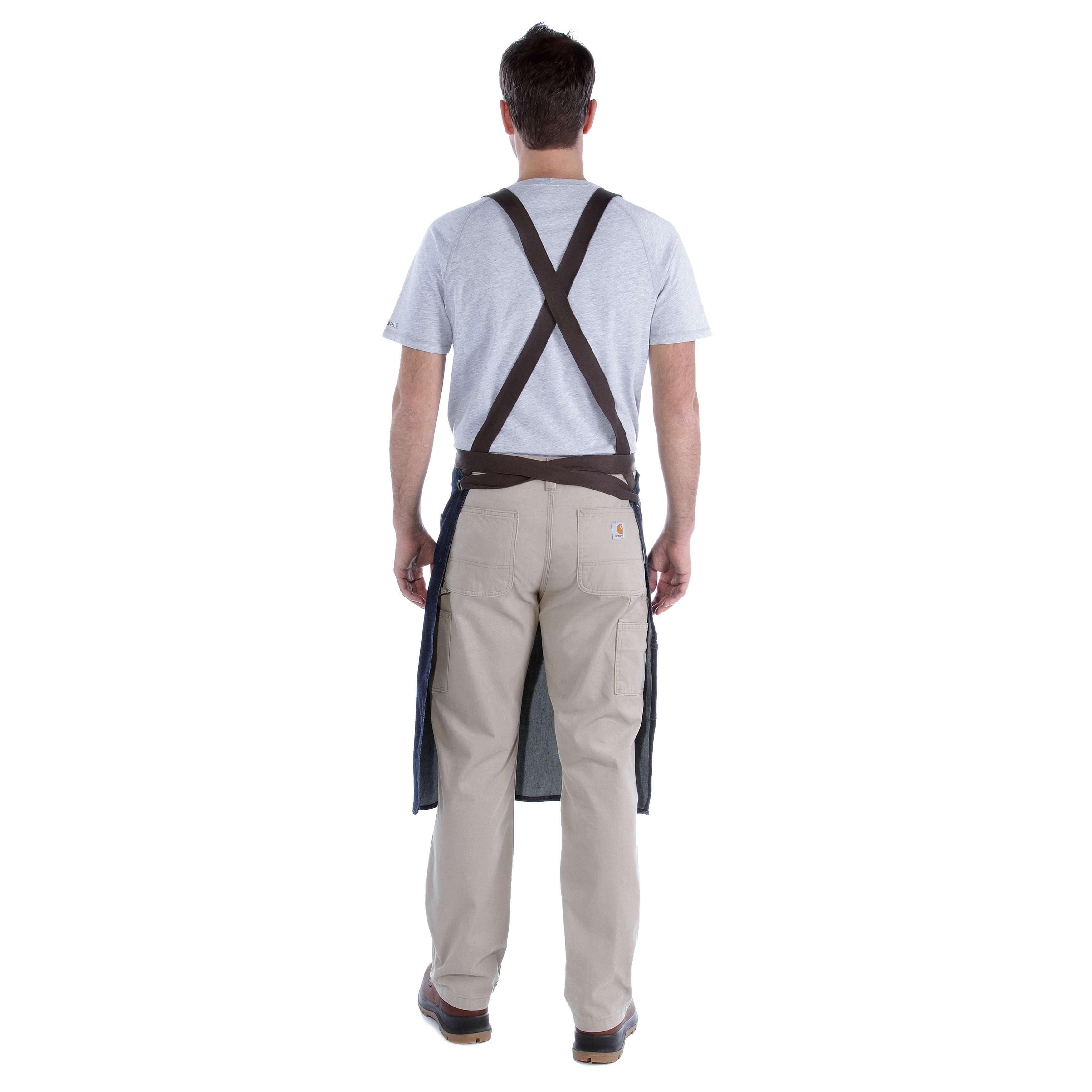 carhartt denim apron