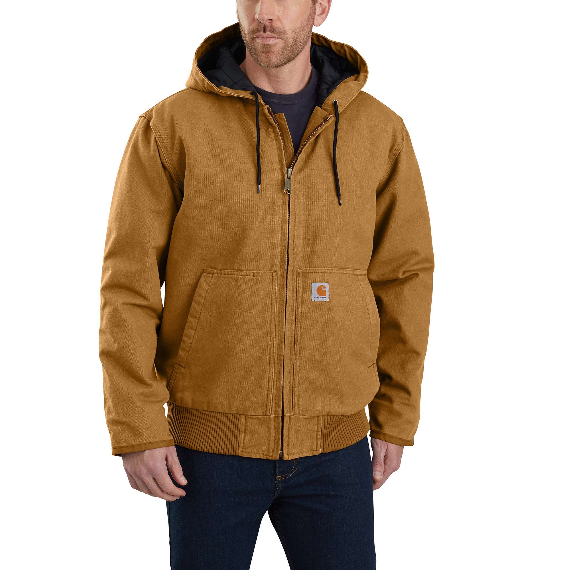 LOOSE FIT WASHED DUCK INSULATED ACTIVE JAC