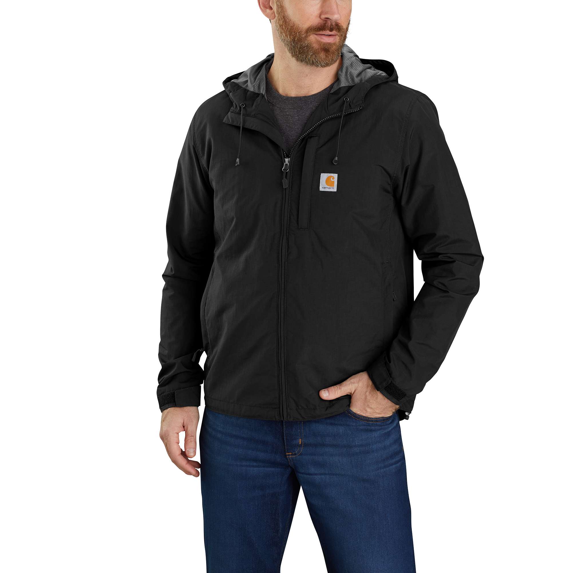 Mens black shop carhartt coat