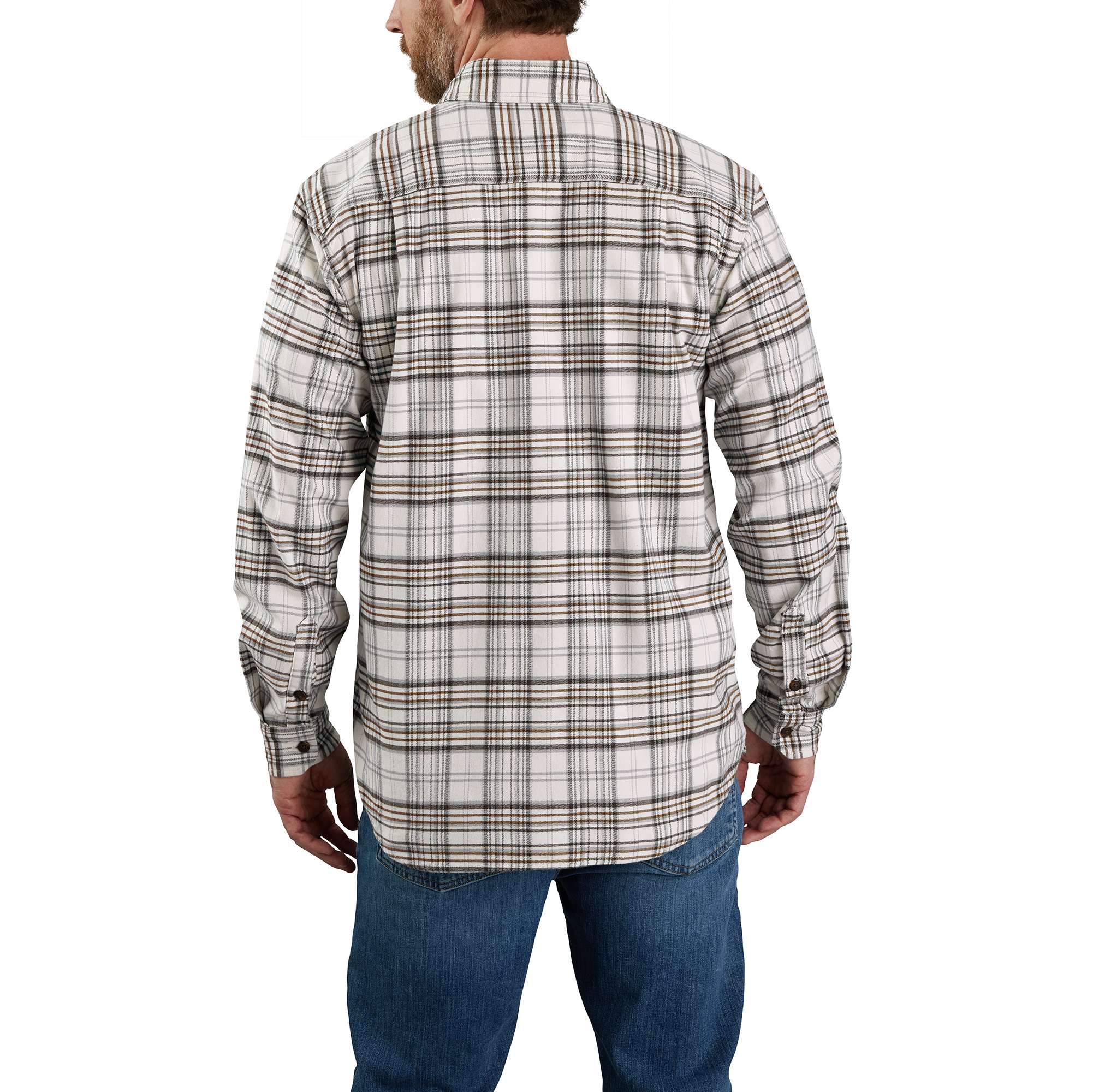 Carhartt 105945 Rugged Flex Relaxed Fit Plaid shirt